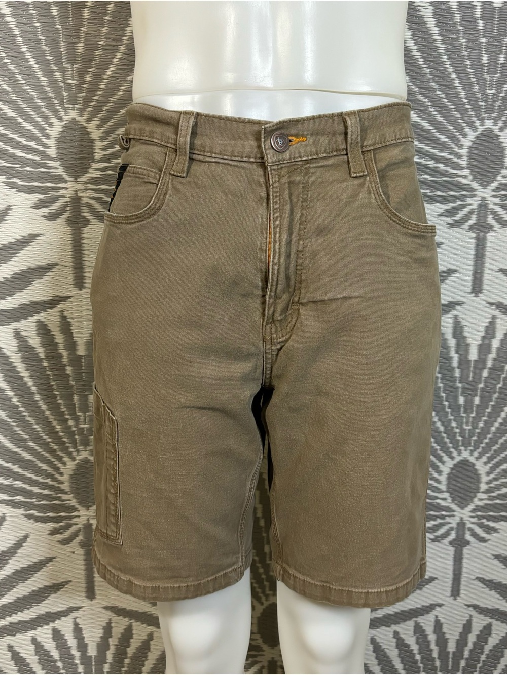 Ariat REBAR M4 Low Rise Straight Work Cargo Shorts 34R